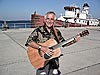 Old Folkie at the beach
